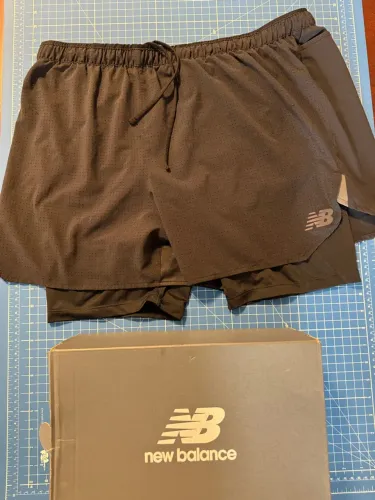 Short 2 em 1 new balance q speed