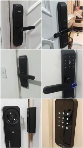 Instalador de fechadura eletrônica