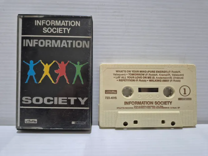 Fita K7 Information Society 1988 (Original Novinha Rara)