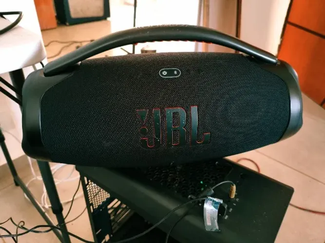 JBL Boombox 3 Wi-Fi Bluetooth Portátil à Prova de Água 200W (só vendas)