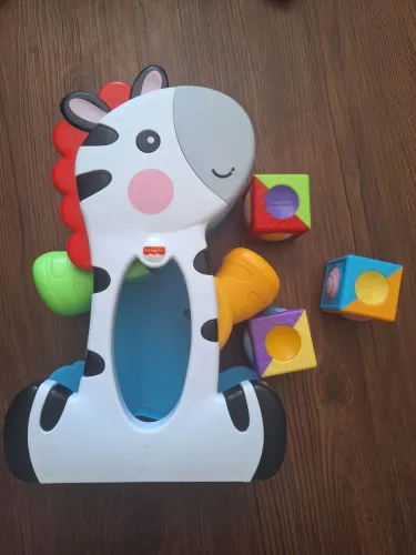 Zebra blocos surpresa Fisher-price