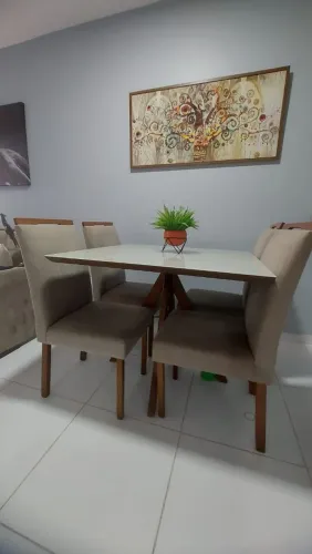 Mesa de Jantar 4 cadeiras