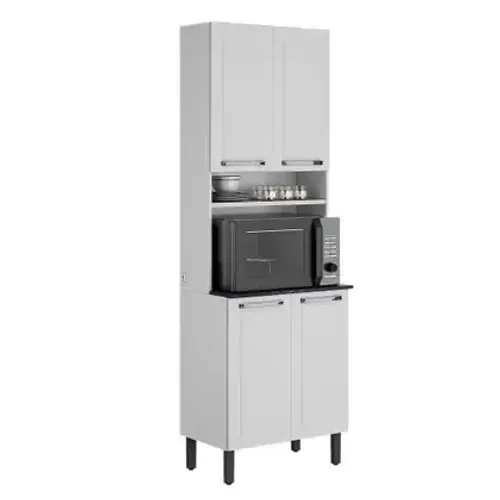 Paneleiro em Aço 4 Portas 70cm Espaço para Forno Florença Itatiaia / pronta entrega 