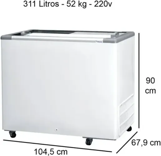 Freezer novo Fricon