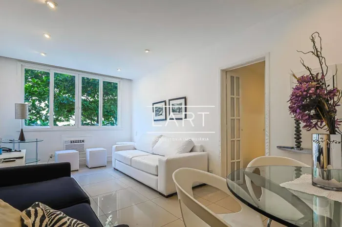 Apartamento com 2 dormitórios para alugar, 90 m² por R$ 10.694,21 - Leme - Rio de Janeiro/