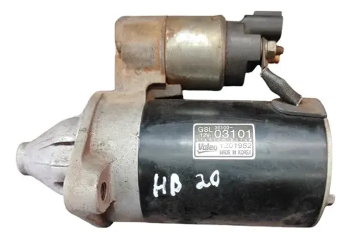 Motor Partida Arranque Hyundai Hb20 1.0 16v 3cc 2015 A 2019