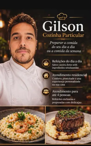 Cozinheiro particular .