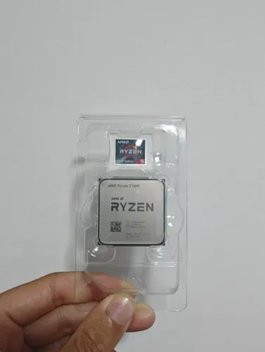 Ryzen 5 5600 AM4 AMD Processador 6 núcleos e 12 threads Cache L3 32MB PC gamer