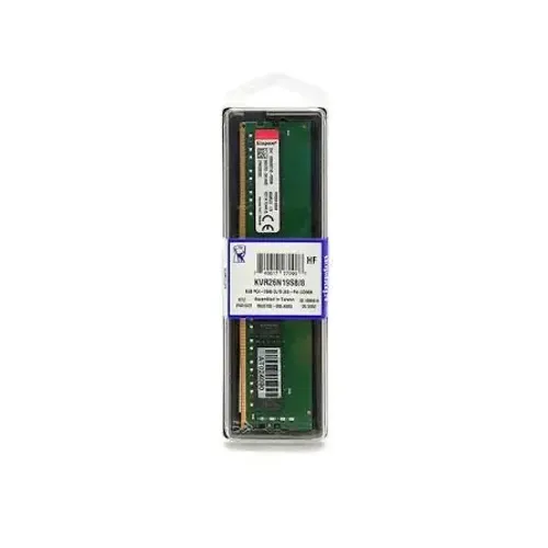 Memória Kingston 8GB DDR4 2666MHz KVR26N19S8/8