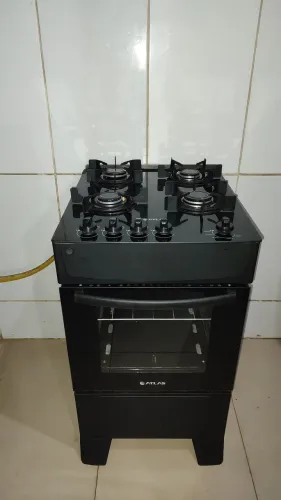 Fogão Atlas funcionando faço a entrega