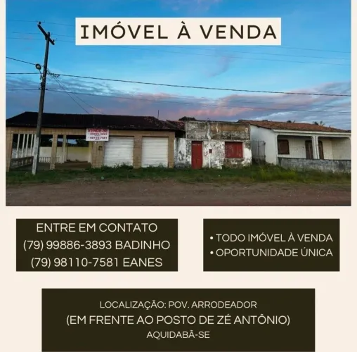 Vende-se casa e uma casa comercial