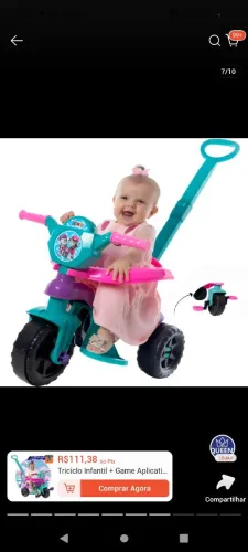 Velotrol menina