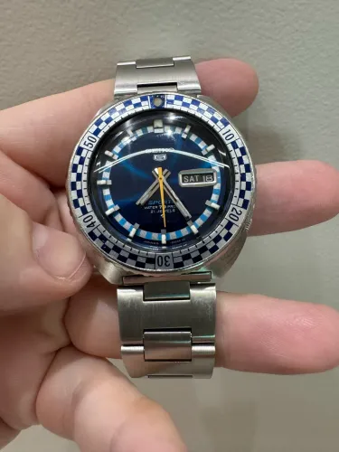 Relogio Seiko 6119-8300 rallye diver de 1969 em excelente estado