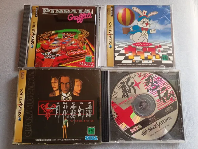 Jogos sega Saturn