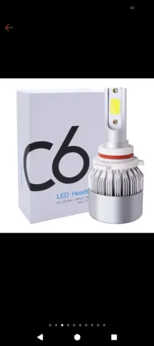 Lâmpada de led HB3 905 C6 super LED luminosidade 7.200 lumens