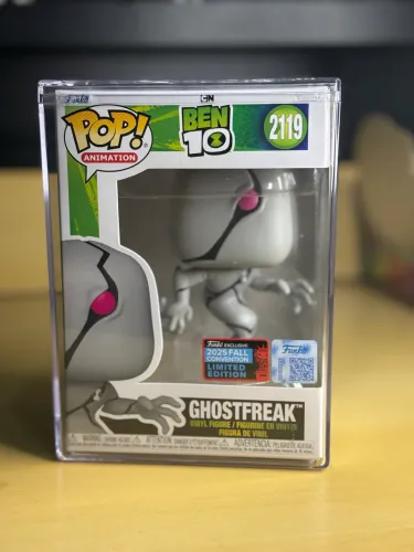 funko pop fantasmatico ben 10 importado dos usa raridade em perfeito estado