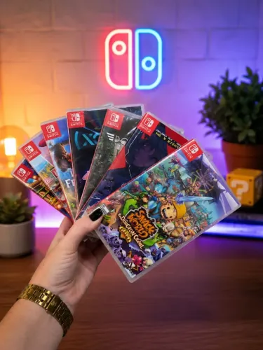 Games de Nintendo Switch Mídia Física Leiam a Descrição Aceito OLX Pay