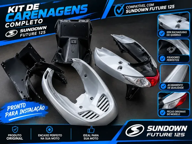 Carenagens Sundown future 125