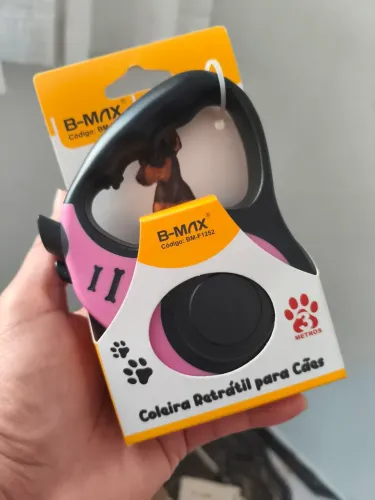 Coleira Retrátil