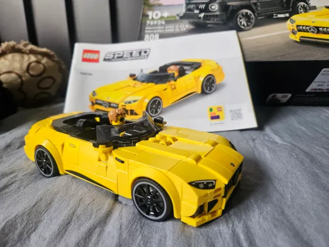 Lego mercedes Sl amg 63 com manual