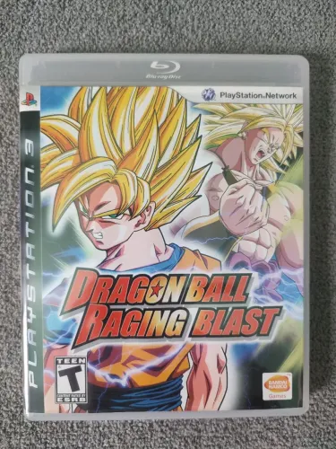 Dragon Ball Raging Blast PS3 - Jogo Raro! - Dragon Ball PlayStation 3