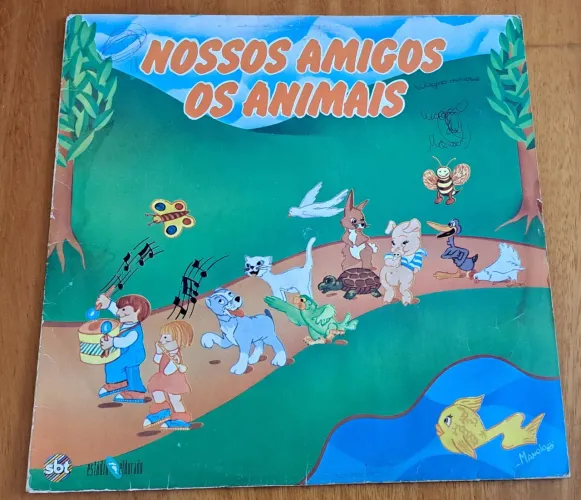LP VINIL INFANTIL - NOSSOS AMIGOS OS ANIMAIS