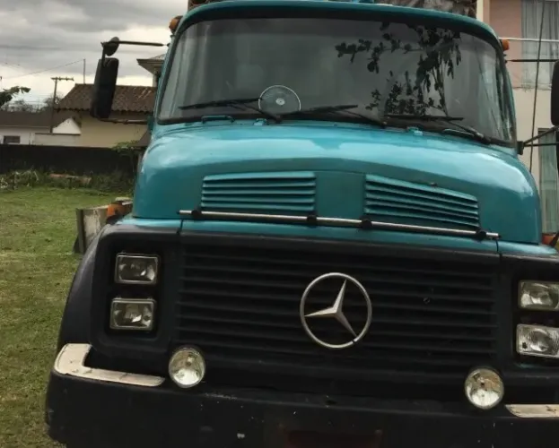 Caminhão Mercedes Bens 68 Truck Carroceria