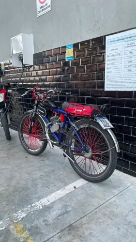 Bike motorizada zera!! Aceito cartão..