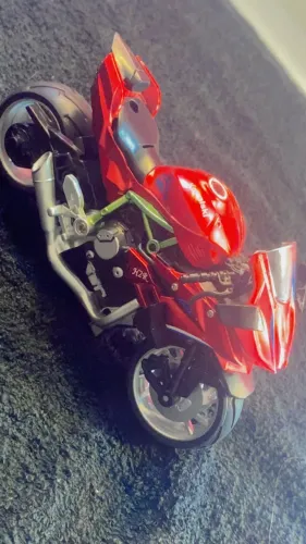 Miniatura Moto Esportiva Kowalski H2R - Escala 1:12 - Diecast Metal - Réplica