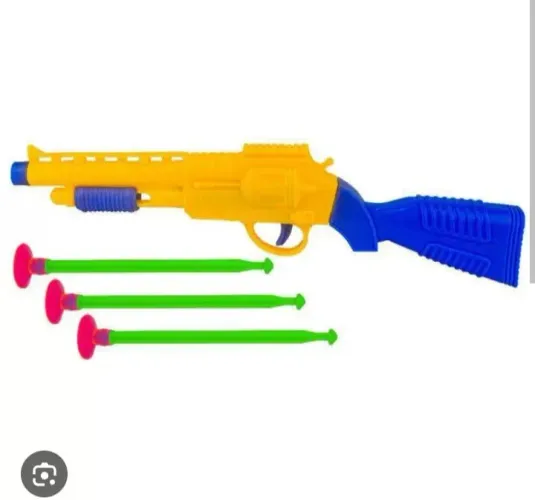 Brinquedo e de plástico mais na sua mão é de vdd ok?