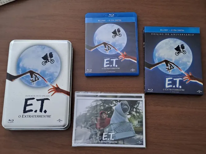 E.T. O Extraterrestre Edição Especial de Aniversário Steven Spielberg 