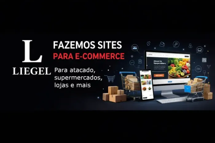 Criação de E-Commerce para lojas, atacados, supermercados, etc