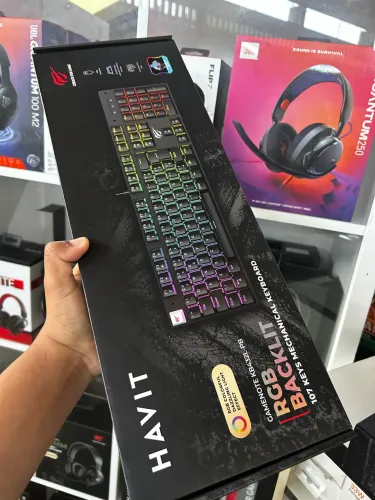 Teclado Mecânico HAVIT Switch Blue 