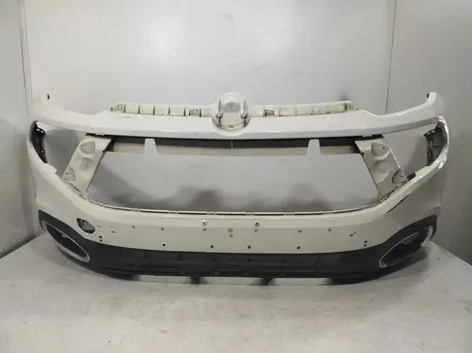 Parachoque Dianteiro Fiat Toro 2017 2018 2019 Original 26348 Branco