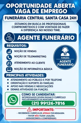 Vaga de emprego 