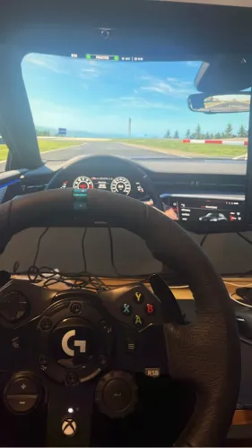 Volante Logitech G923 + Marcha Logitech Simulador