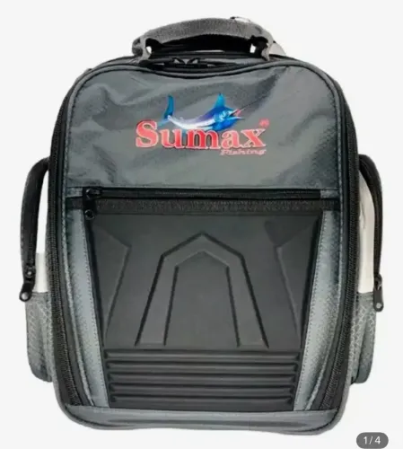 Bolsa Mochila De Pesca Sumax Sm 1203 Com 3 Estojos
