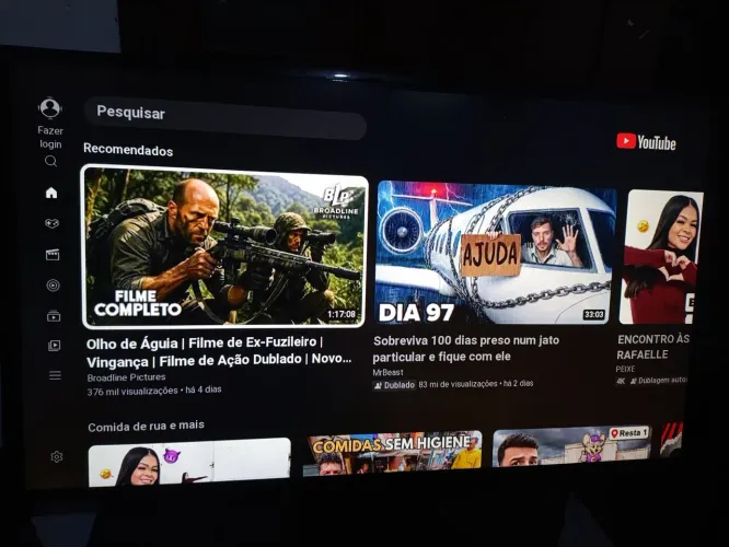 Tv 42 polegadas Smart internet YouTube Netflix 