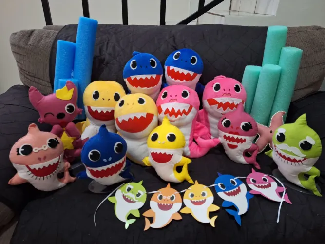 Personagens para decoração  - baby shark