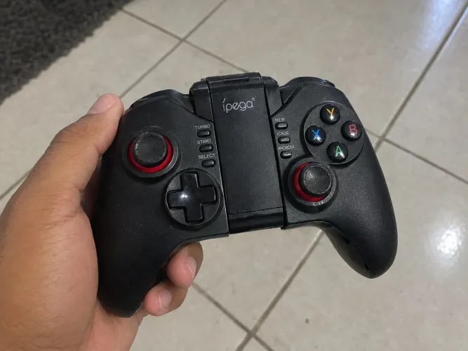 Controle iPega para Celular + Suporte | Bluetooth