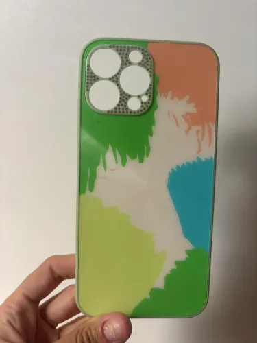 Capa IPhone 13 PRO MAX Colorida Com Proteção de Câmera 