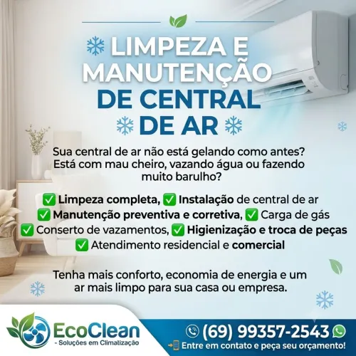 Limpeza de central