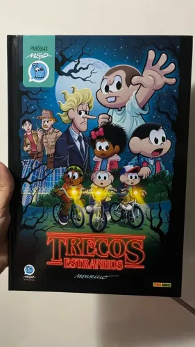 hq trecos estranhos turma da mônica capa dura