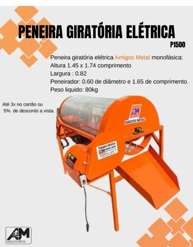 PENEIRA ELÉTRICA GRANDE
