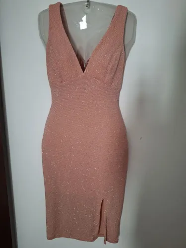 Vestido de festa curto brilho