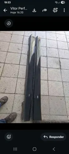 Spoiler, moldura BMW 320i 