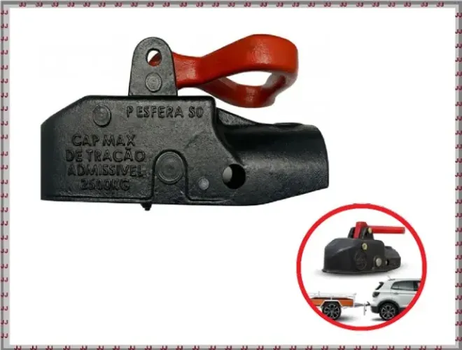 Munheca Karmann 2500 kg para reboque - trailer - jetsky - etc