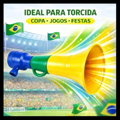 Buzina corneta cornetão Copa 2026