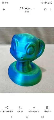 Cobrinha de impressão 3D