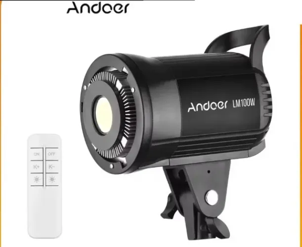 Iluminador Andoer Led Lm100w 5600k Luz Branca 220v 5600 K